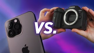 iPhone 14 Pro Max vs $5000 Pro Camera!