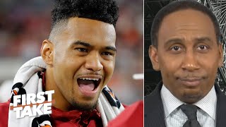 ‘I’m rolling with the Tide!’ – Stephen A. picks Alabama over LSU | First Take