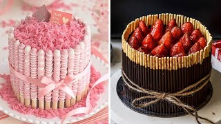 The Most Beautiful Pocky Chocolate Cake Recipes | How To Bake