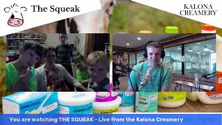 Cheese Curds and Special Guests on - The Squeak - LIVE from the Kalona Creamery