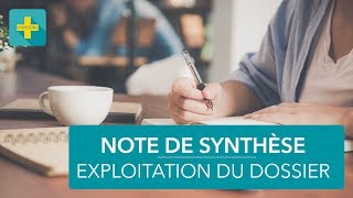 Note de synthèse #7 Comment utiliser les documents