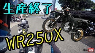 【WR250X】もう新車で買えない名車に乗ってみた。インプレではない動画(;'∀')