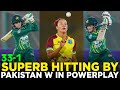 Superb Hitting By Pakistan W in Powerplay | Pakistan W vs West Indies W | 2nd T20I 2024 | PCB | M2F2