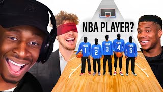 GUESSING THE SECRET NBA PLAYER FT. GIANNIS ANTETOKOUNMPO