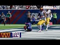 Washington Commanders vs. New York Giants | Madden NFL 25 Roster Simulation #madden24