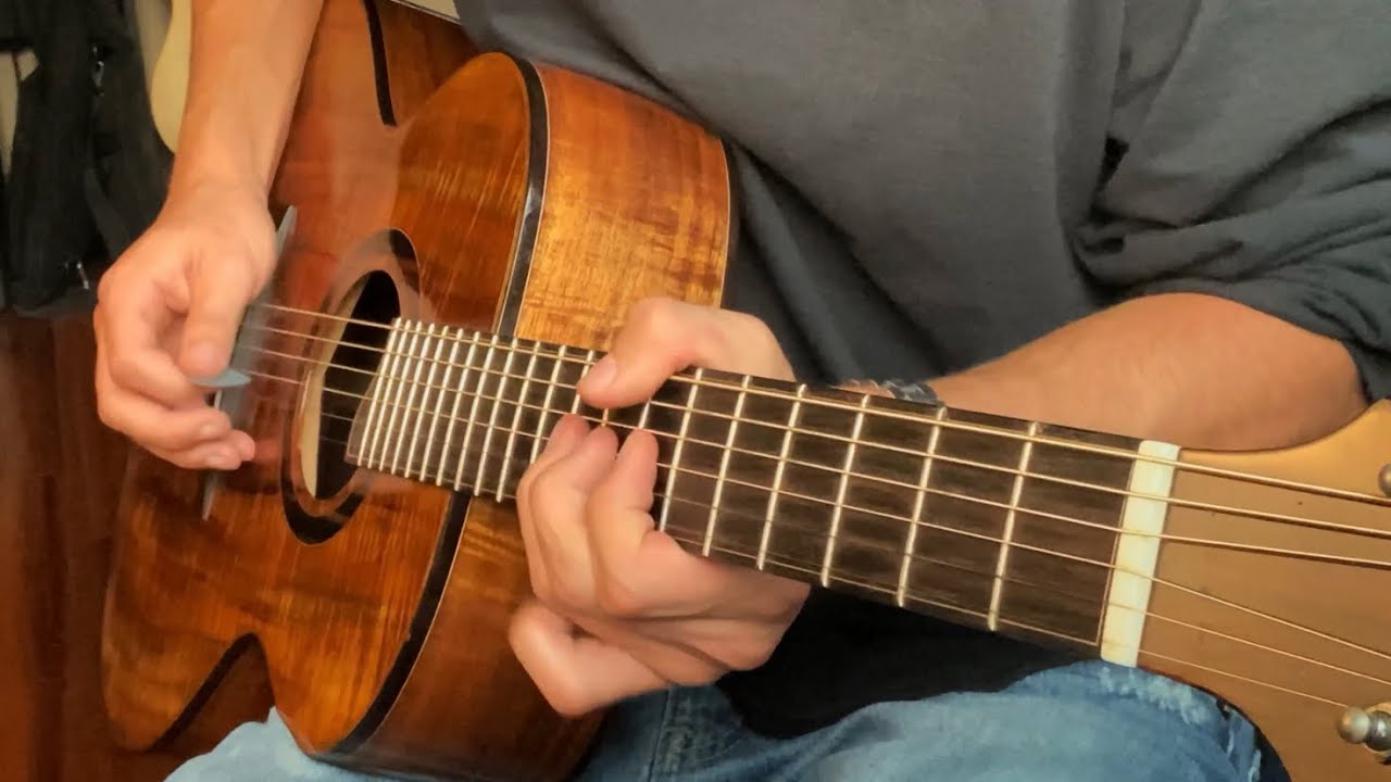 Comfortably Numb Solo - Pink Floyd - Acoustic Guitar Cover - YouTube