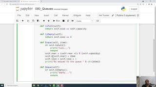 EP01 - Python Queue - Create a queue