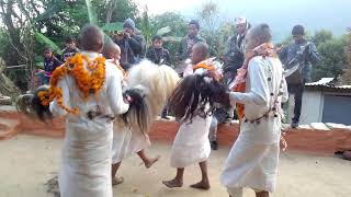 Traditional dhami dance(Kul puja)...(subscribe my channel)