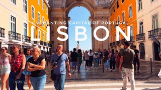 Most Visited place in Lisbon🇵🇹 | Arco da R. Augusta | Praça do Comércio | Cais das Colunas  Portugal