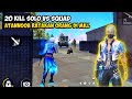 20 KILL SOLO VS SQUAD | ATANNOOB RATAKAN SEMUA PENDUDUK MILL | FREE FIRE MALAYSIA