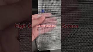 FHZZ Aluminum Window Screen, Mesh 14×14 SS Finish, Strong Aluminum Alloy Mesh for Windows and Doors