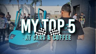 Cars & Coffee at Porsche of Bakersfield | Ranking My 5 Favorites
