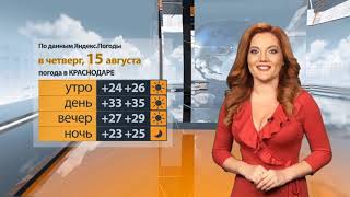 Погода Юга. Прогноз на 15.08.19