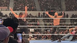 Braun Strowman saves LA knight from Jacob Fatu \u0026 Tama Tonga on WWE SMACKDOWN 18/01/2025