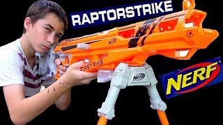Review of the Nerf N-Strike Elite AccuStrike RaptorStrike with Robert-Andre