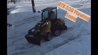 Plowing Snow, Vermeer ATX 530