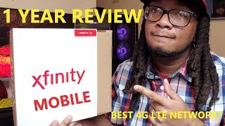 Xfinity Mobile Network Review - 1 Year Service