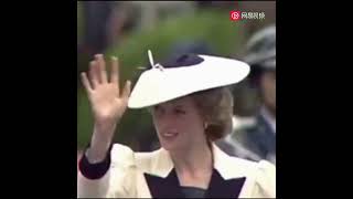 1986年查尔斯夫妇首次访问日本，德仁尚为青涩见戴安娜秒成迷弟#shorts