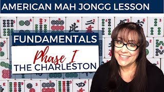 American Mah Jongg Lesson Fundamentals 9 Phase I The Charleston (mock card)