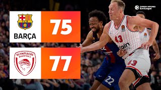 FC Barcelona - Olympiacos | EXCITING FINISH Playoffs Game 1 | 2023-24 Turkish Ai