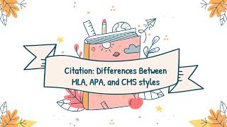 Differences Between MLA, APA, and CMS styles - AssignmentMavens