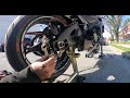 2007 to 2008 suzuki gsxr 1000cc how to change your rotors front and rear