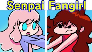 Friday Night Funkin' VS Cloud   Senpai's Fangirl   Heart Attack Rampage FNF Mod FANMADE