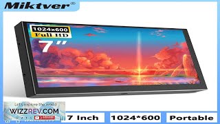 Miktver S701H Mini 7 Inch Industrial Screen HD 1024x600 HDMI Monitor TFT Review