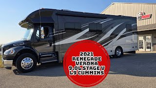 12550 Install on 2021 Renegade VERONA Motorhome with L9 Cummins