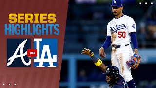 Two of the National League's BEST TEAMS - Braves vs. Dodgers SERIES Highlights | MLB Highlights