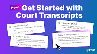 How to Get Started with Court Transcripts