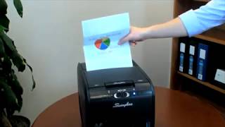 Swingline® Stack-and-Shred™ 60X Hands Free Shredder Overview