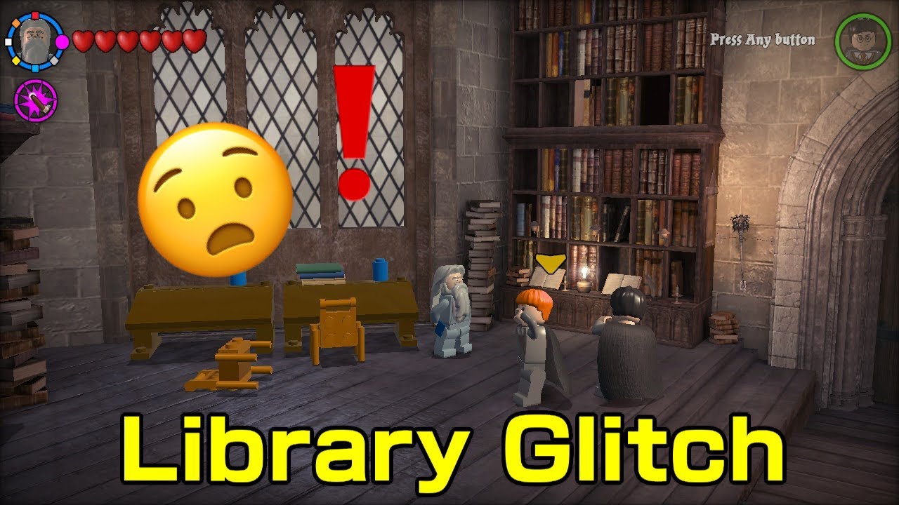 Lego Harry Potter Years 1 4 Library Gold Brick Glitch At Roy Lujan Blog