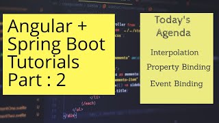 Angular +spring boot Tutorials Part 2