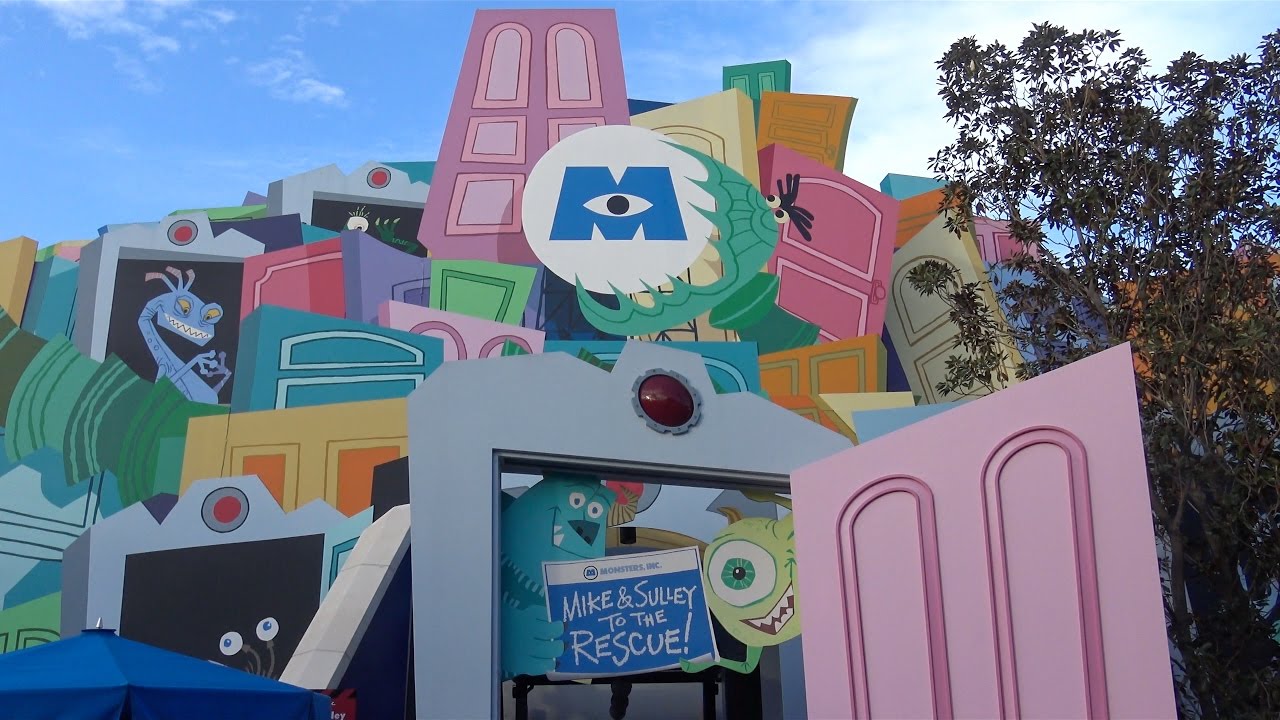 2017 Monsters Inc. DARK RIDE In 4K ULTRA HD, Disney California ...