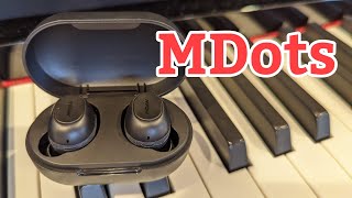 MPow MDots Earbuds | $25 Physical Controls!  M30 / M12 / Solo comparison