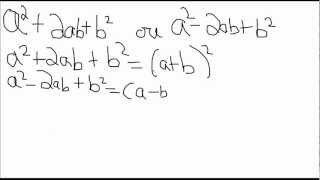 Cours Privés Mathématiques Matane Montréal : Factorisation d'un trinôme carré parfait  Secondaire 4