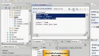 SAP HANA Studio Tutorial 17 - Implicit and Explicit Join Syntax