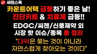 EDGC/씨젠/신풍제약/SV인베스트먼트/파미셀/휴마시스/피씨엘/수젠텍/멕아이씨에스/랩지노믹스/진매트릭스/신라젠/미코/오상자이엘/코미팜/SK케미칼/JW중외제약/크리스탈/화일약품