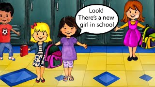 The New Girl in School | Sniffycat My PlayHome Plus Kids Songs and Nursery Rhymes