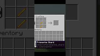 Make TRIDENT #minecraft #shortsfeed #viralshorts