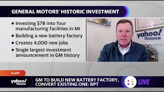 GM investing $7 billion to build new battery factory in Michigan