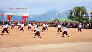 การแสดงกระบอง ของกองทัพการกอบกู้รัฐฉาน (71ပီႊဝၼ်းၸိူဝ်ႉၸၢတ်ႈၸိုင်ႈတႆး RCSS.SSA လွႆတႆးလႅင်း)