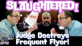 Destroyed! Judge Loses It On Repeat Defendant!