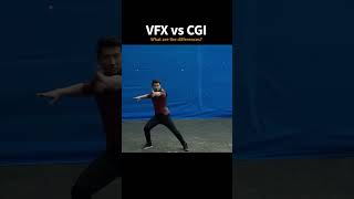 Difference between VFX and CGI 🤩 #shorts