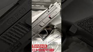 KJ Works CZ P-09 Duty GBB Pistol (ASG Licensed, CO2 Ver)