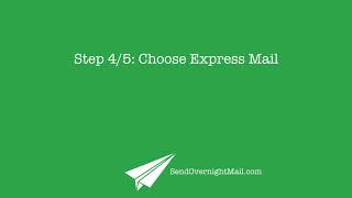 How to send Express Mail