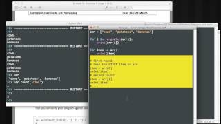 Python Class: Exercise 6 review Part 1