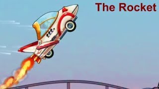 Hill Climb Racing - Vehicle - The Rocket || Forest || Max Upgrade - Android GamePlay