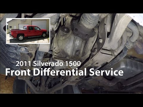 2011 Silverado: Front Differential Service 2011 Silverado: Front Differential Service
